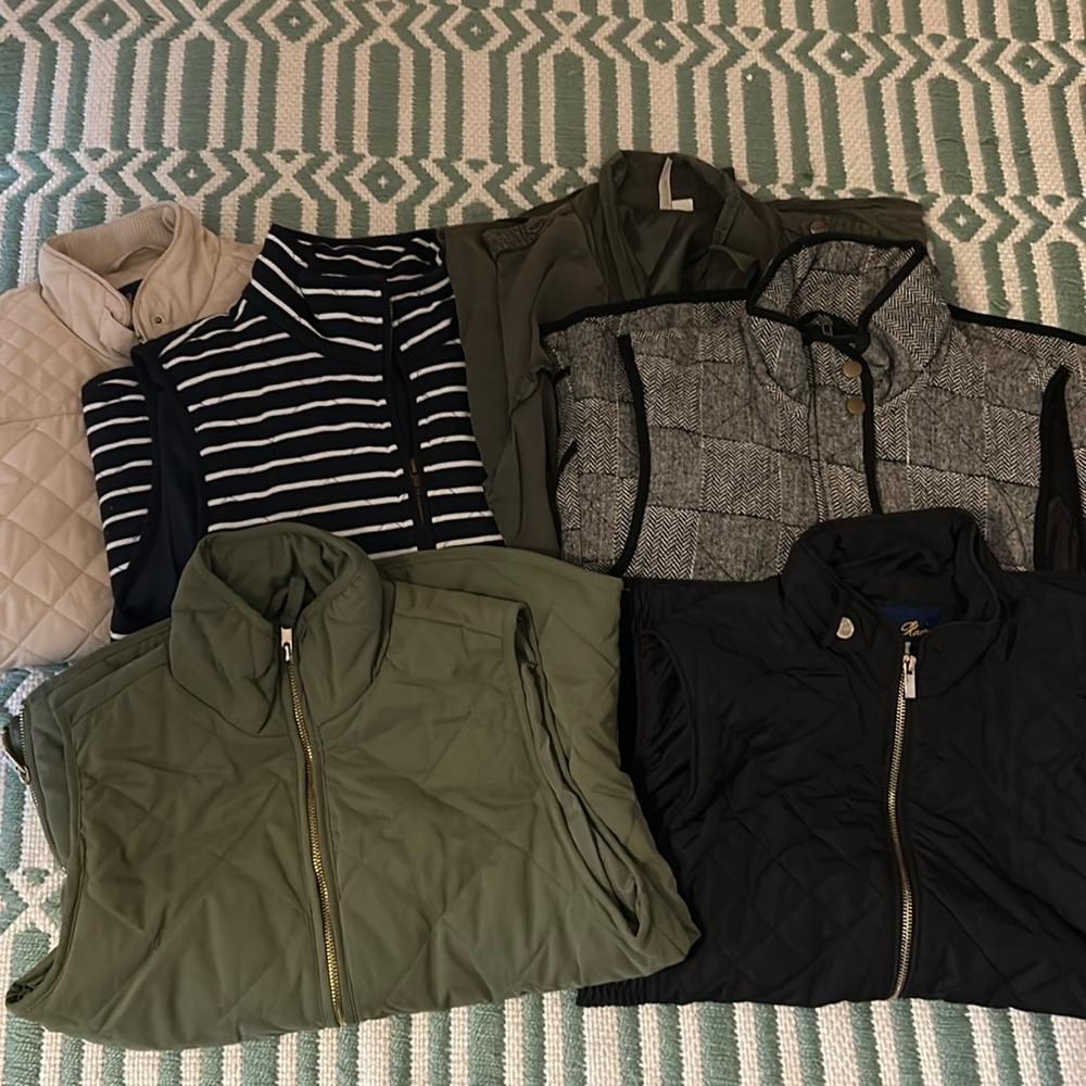 Bundle of Five Vests